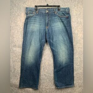 Lucky Brand Men’s‎ Relaxed Bootleg Made in the USA Denim Jeans Size 38x30